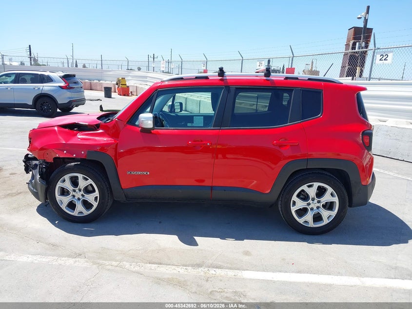 2015 JEEP RENEGADE SPORT UTILITY VEHICLE 2.4L I-4 VVT, 180HP