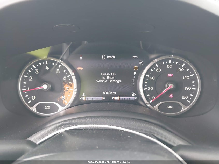2015 JEEP RENEGADE SPORT UTILITY VEHICLE 2.4L I-4 VVT, 180HP