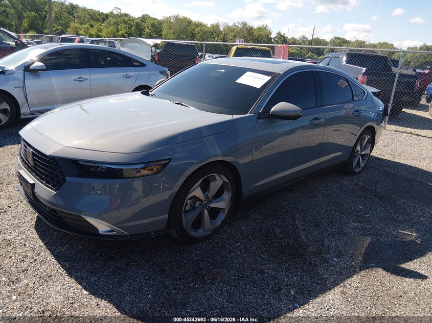 Vin: 1hgcy2f52ra011742, lot: 45840629, honda accord hybrid sport 20262