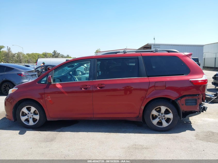 2017 Toyota Sienna Le 8 Passenger VIN: 5TDKZ3DC5HS874910 Lot: 45342728