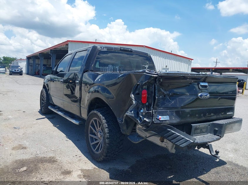 Vin: 1ftfw1cf9dkf18830, lot: 45840673, ford f-150 xlt 20133