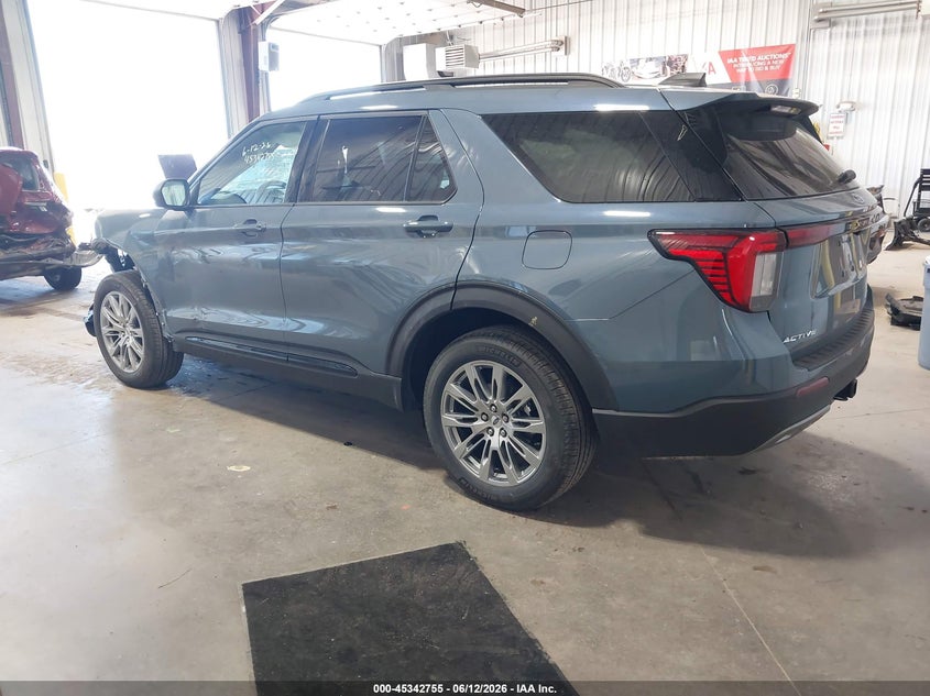 Vin: 1fmuk8dh1tga47264, lot: 45840690, ford explorer active 20263