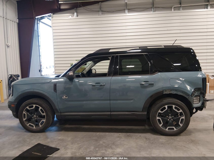 2021 Ford Bronco Sport Outer Banks VIN: 3FMCR9C63MRA40954 Lot: 45342767