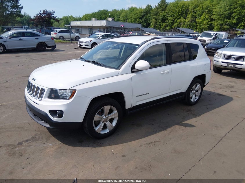 Vin: 1c4njceabed509615, lot: 45840731, jeep compass latitude 20142
