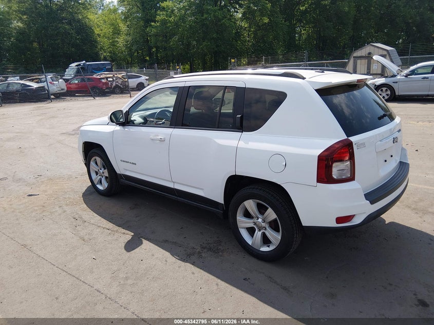 Vin: 1c4njceabed509615, lot: 45840731, jeep compass latitude 20143