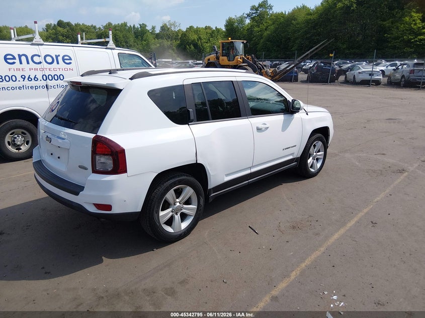 Vin: 1c4njceabed509615, lot: 45840731, jeep compass latitude 20144