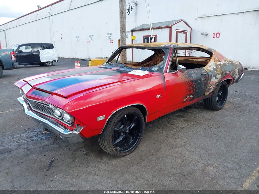 1968 CHEVROLET CHEVELLE auction photo 2