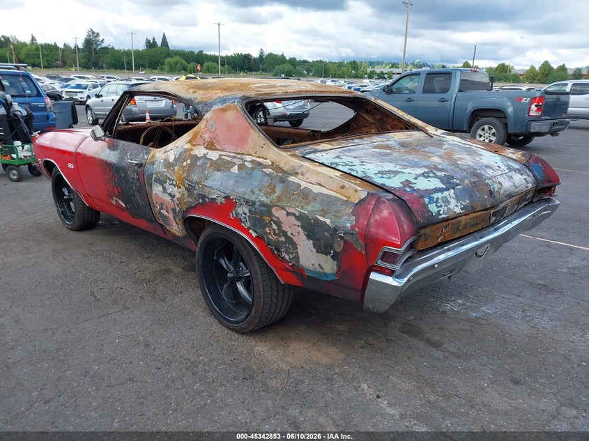1968 CHEVROLET CHEVELLE auction photo 3