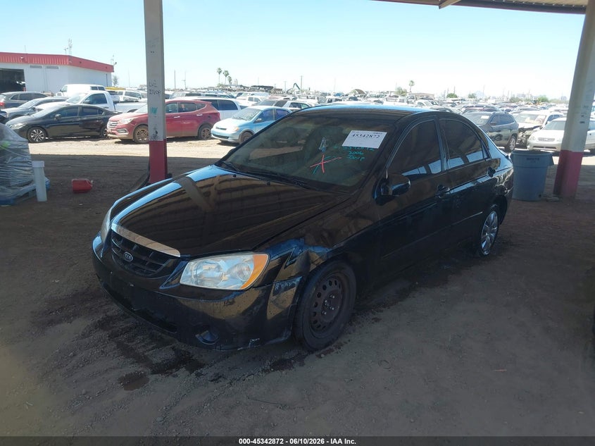 2006 KIA SPECTRA auction photo 2