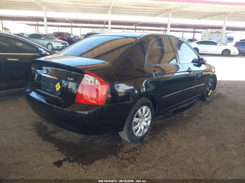 2006 KIA SPECTRA auction photo 4