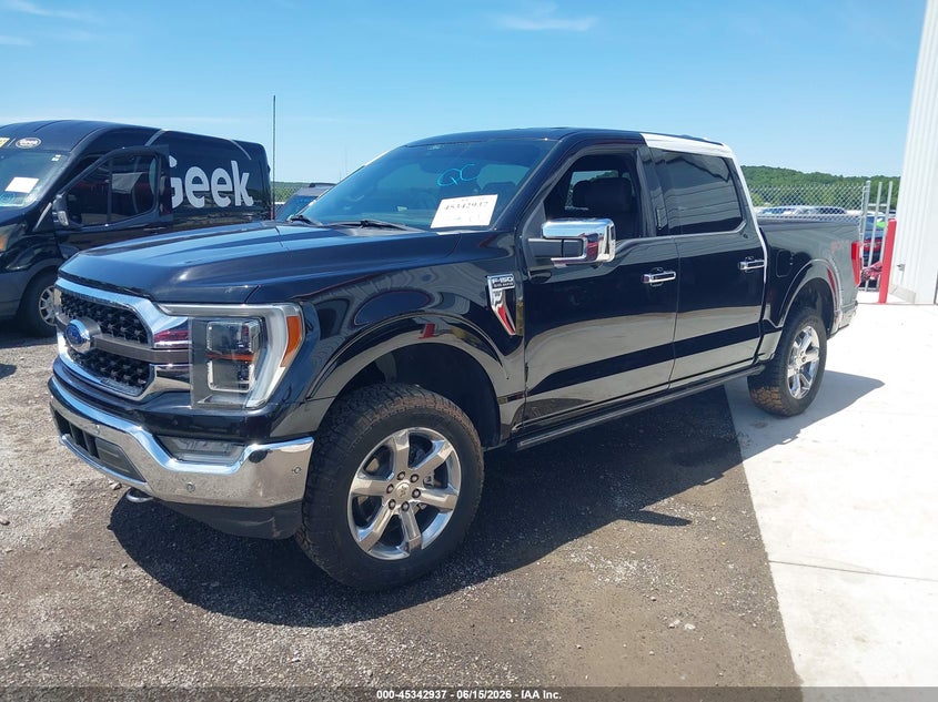Vin: 1ftfw1e87mfc79611, lot: 45840873, ford f-150 king ranch 20212
