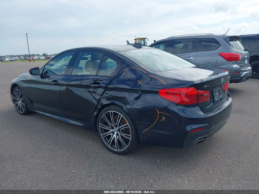 Vin: wbajs3c06lce67292, lot: 45840905, bmw 540i xdrive 20203