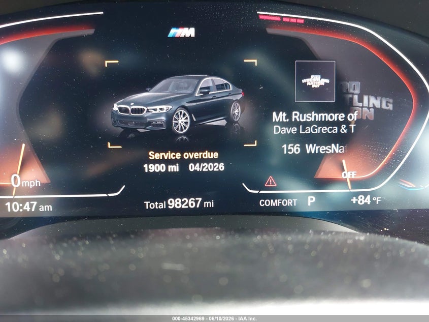 2020 BMW 540I xDrive VIN: WBAJS3C06LCE67292 Lot: 45342969
