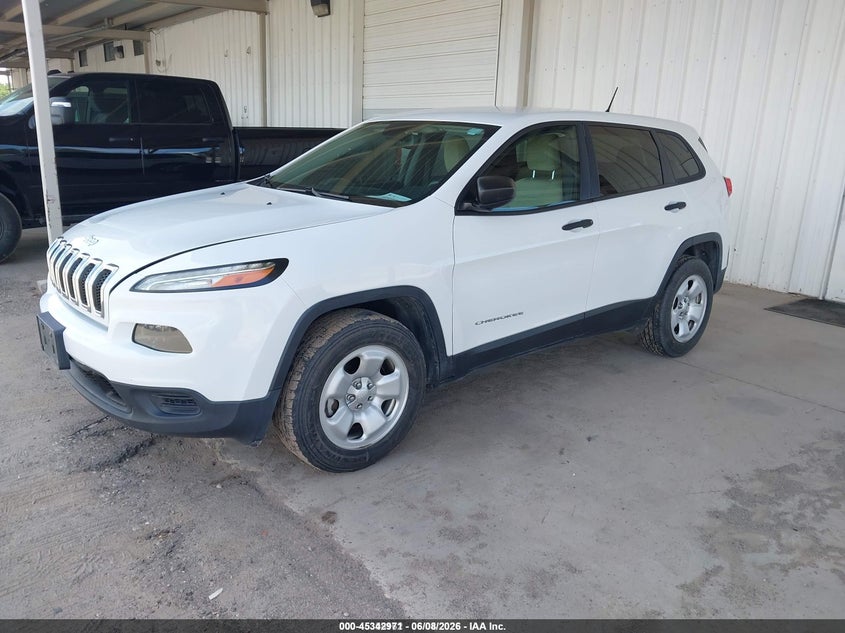 2016 JEEP CHEROKEE auction photo 2