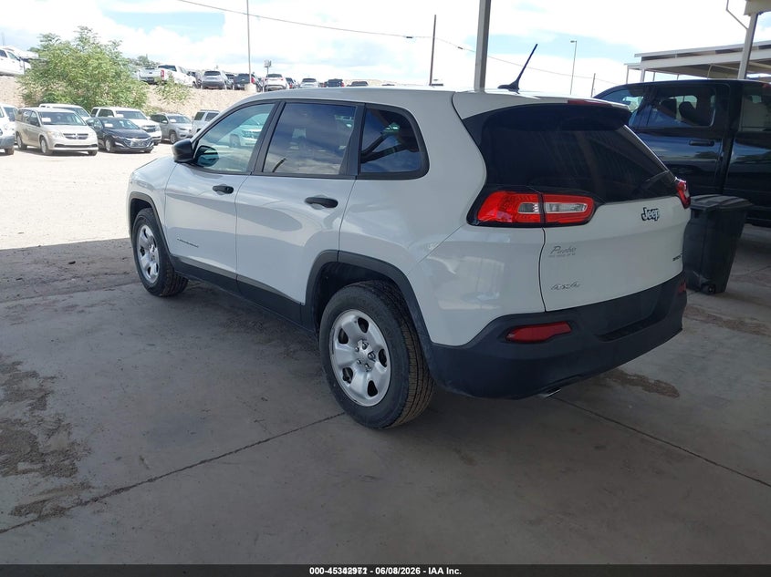 2016 JEEP CHEROKEE auction photo 3
