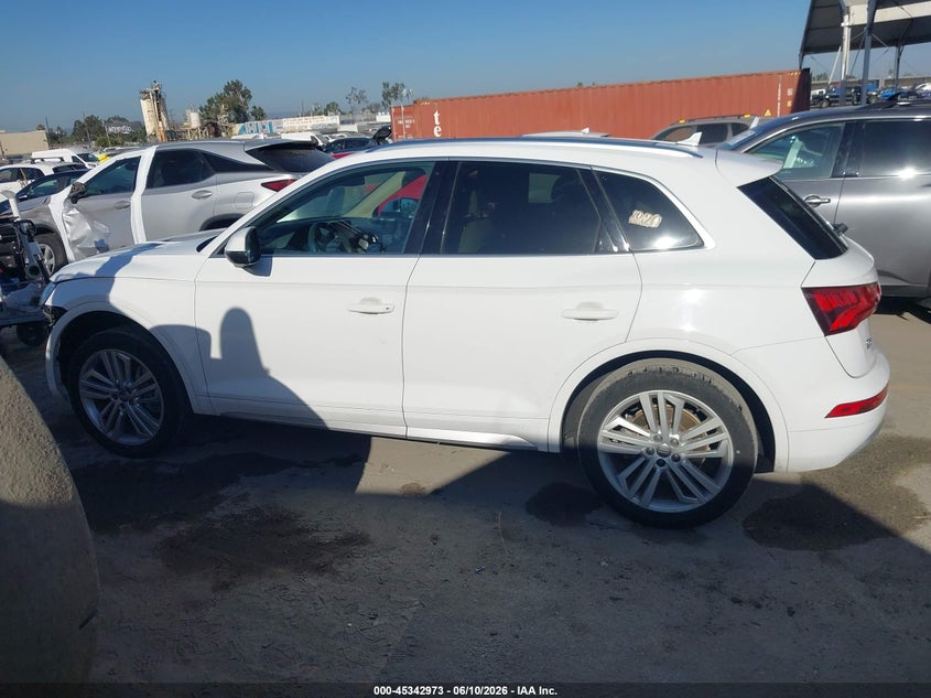 2019 Audi Q5 45 Premium VIN: WA1BNAFY4K2124223 Lot: 45342973