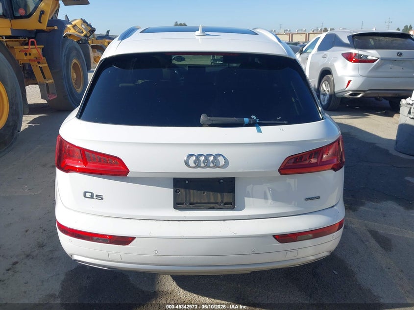 2019 Audi Q5 45 Premium VIN: WA1BNAFY4K2124223 Lot: 45342973