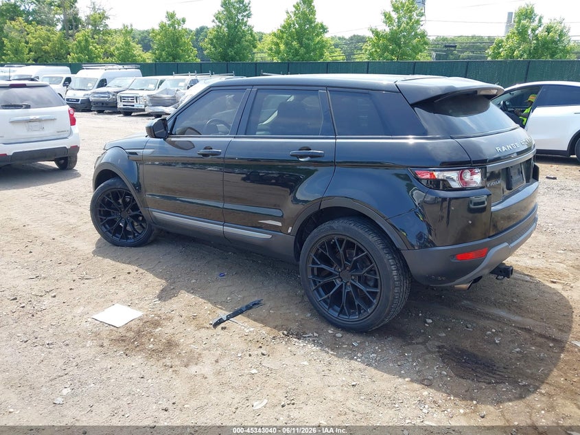 Vin: salvp2bg3fh074040, lot: 45840976, land rover range rover evoque pure 20153