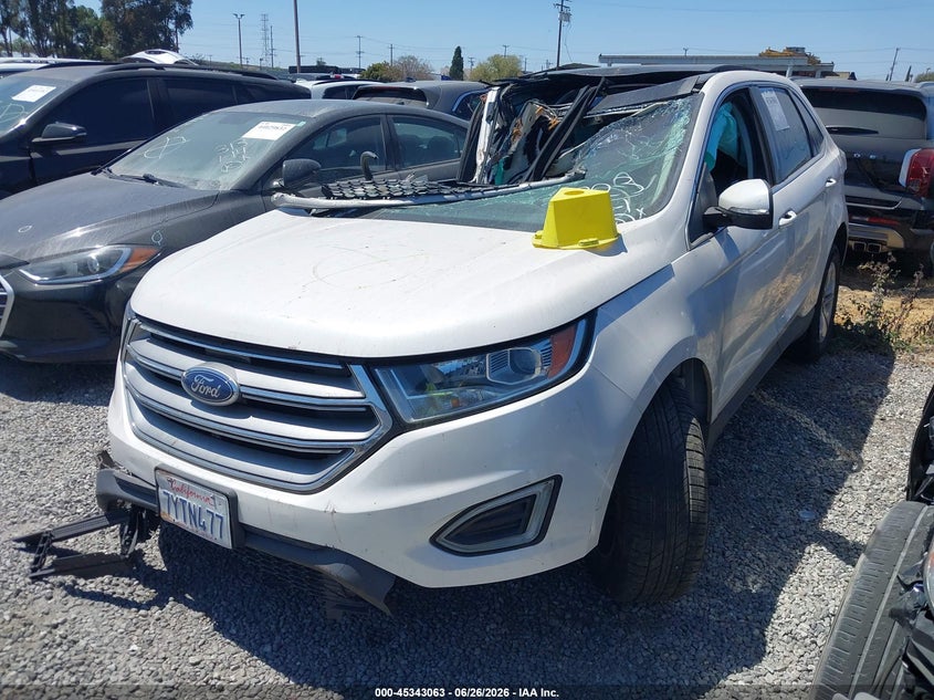2017 Ford Edge Sel 2FMPK3J92HBB89196 photo 1