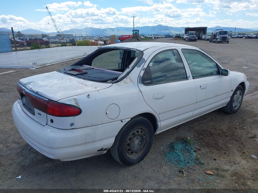 1998 FORD CONTOUR SEDAN 2.0L I-4 DOHC, VVT, 125HP