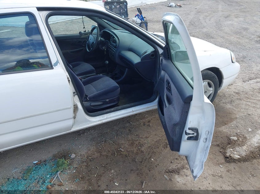 1998 FORD CONTOUR SEDAN 2.0L I-4 DOHC, VVT, 125HP