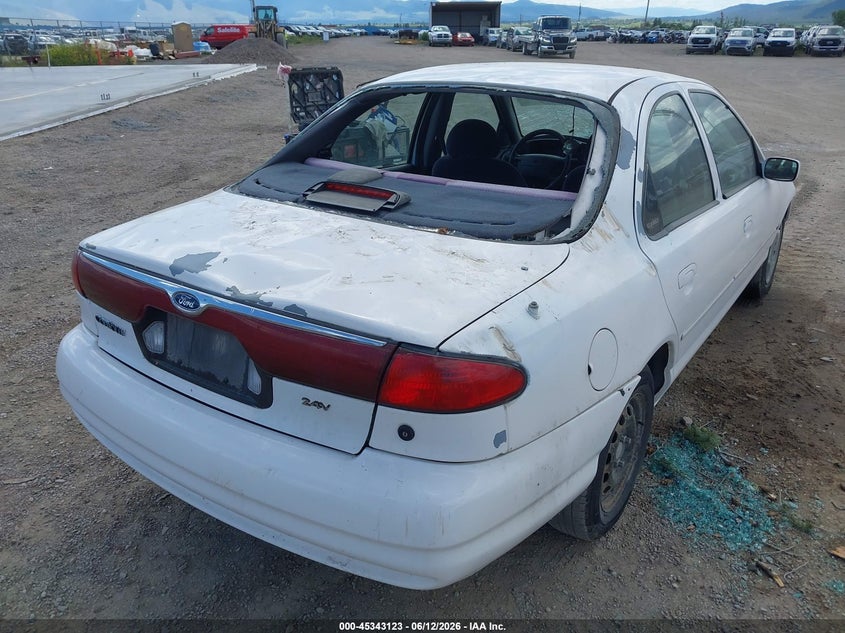 1998 FORD CONTOUR SEDAN 2.0L I-4 DOHC, VVT, 125HP