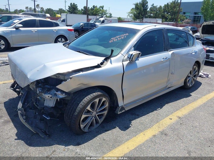 2013 Honda Accord Ex 1HGCR2E79DA143227 photo 1