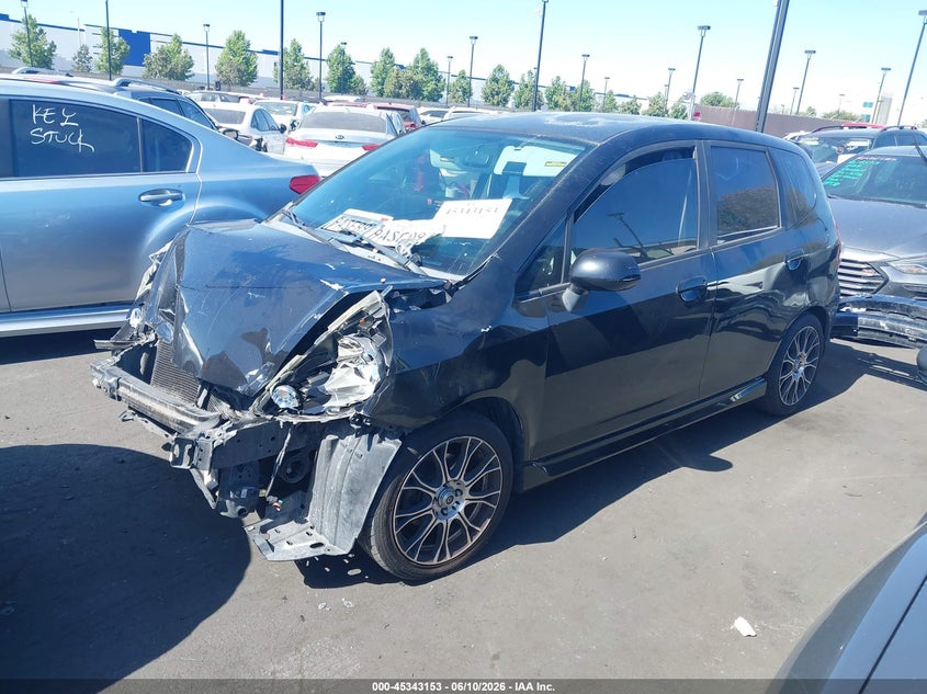 2007 Honda Fit Sport JHMGD37657S061677 photo 1