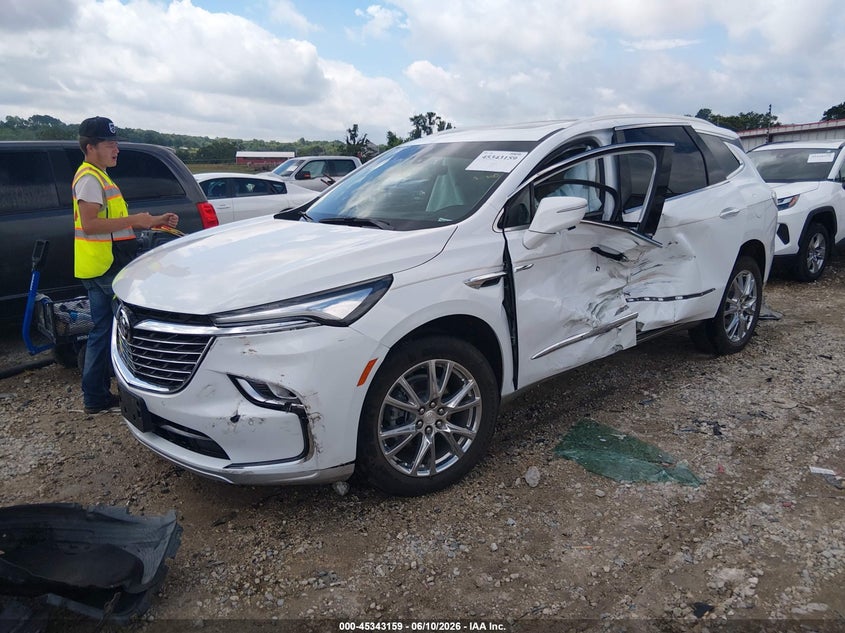 Vin: 5gaerckw6nj165715, lot: 45841095, buick enclave fwd premium 20222