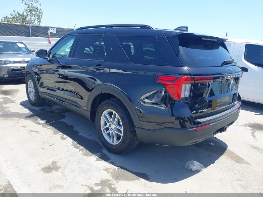 Vin: 1fmuk7dh3tga46109, lot: 45841110, ford explorer active 20263