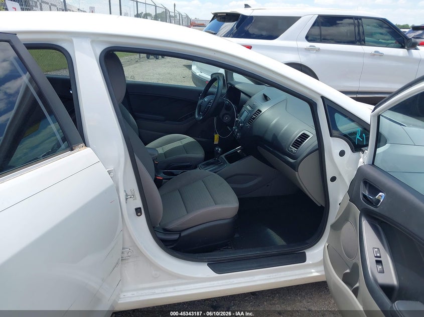 2016 KIA FORTE SEDAN 1.8L I-4 DOHC, VVT, 145HP
