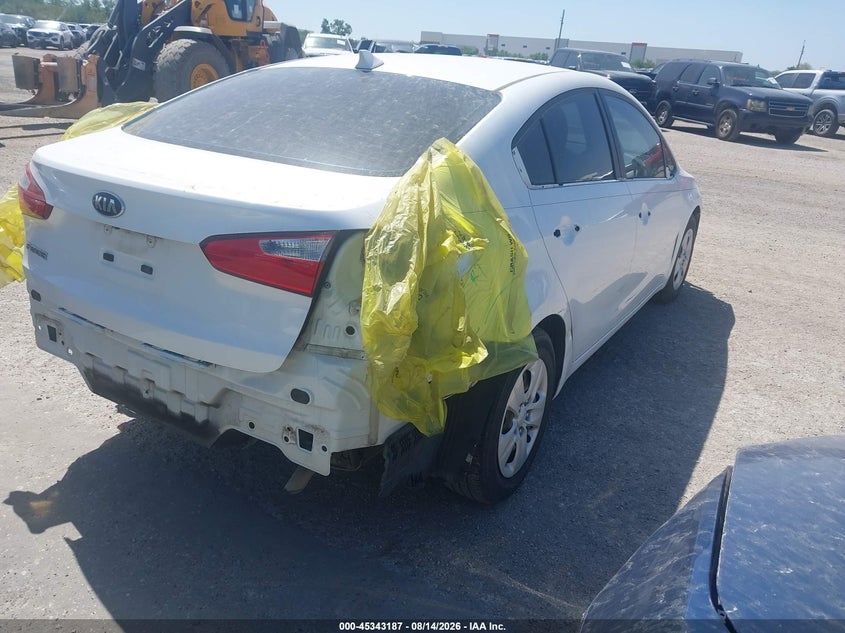2016 KIA FORTE SEDAN 1.8L I-4 DOHC, VVT, 145HP