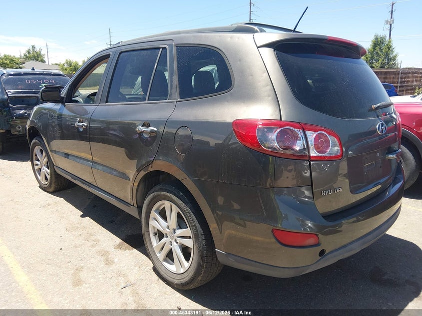 2012 HYUNDAI SANTA FE auction photo 3