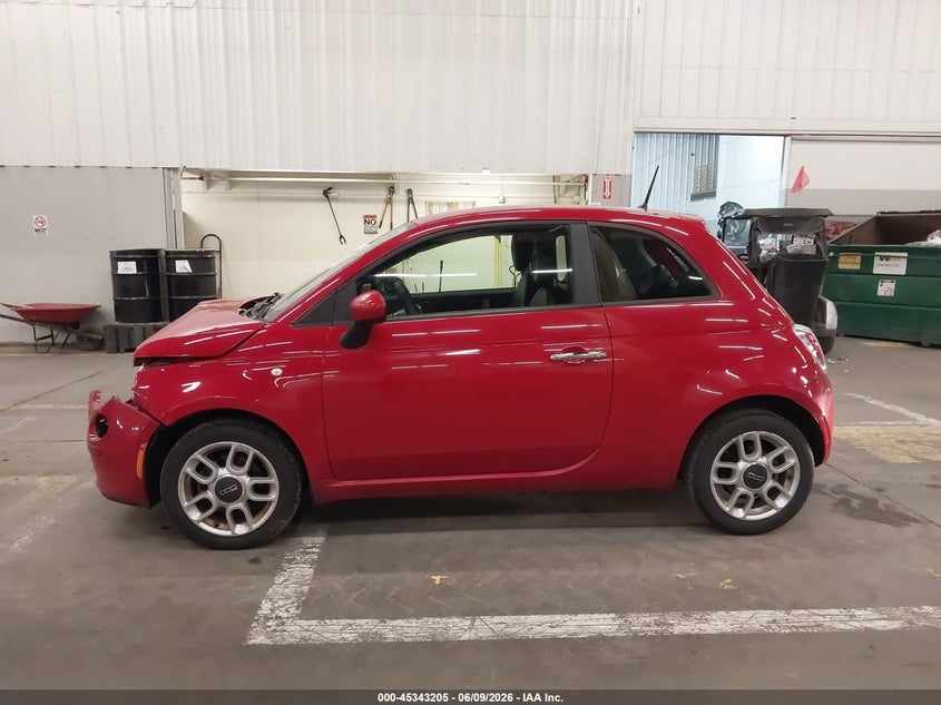 2012 Fiat 500 Pop VIN: 3C3CFFAR2CT285176 Lot: 45343205