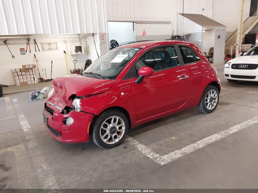 Vin: 3c3cffar2ct285176, lot: 45841141, fiat 500 pop 20122