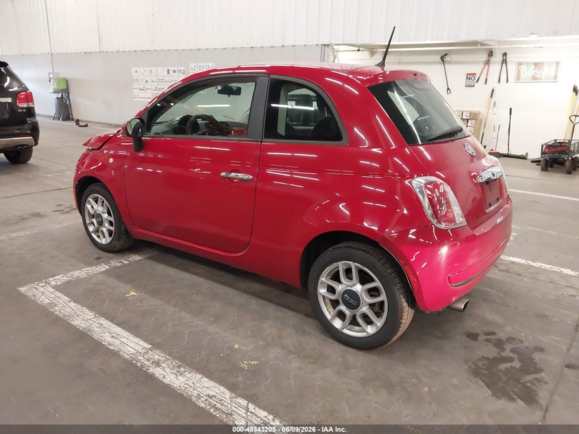 Vin: 3c3cffar2ct285176, lot: 45841141, fiat 500 pop 20123