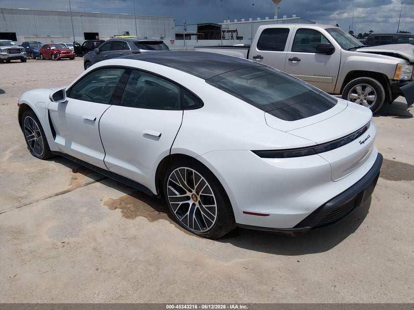 Vin: wp0ab2y13psa36760, lot: 45841152, porsche taycan 4s 20233