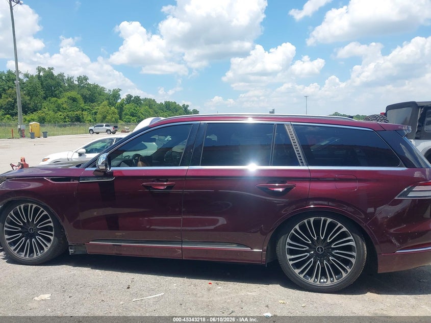 2021 Lincoln Aviator Black Label VIN: 5LM5J9XC9MGL00424 Lot: 45343218
