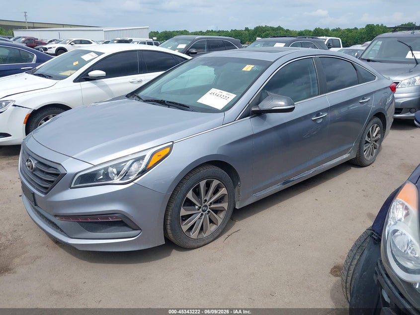 2017 Hyundai Sonata Sport 5NPE34AF9HH536564 photo 1