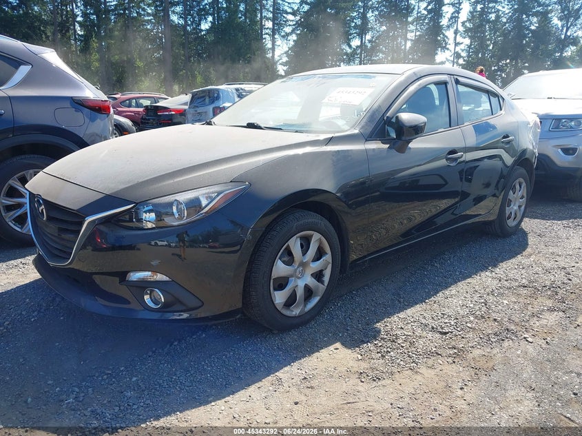 2016 Mazda Mazda3 I Sport JM1BM1T74G1334953 photo 1