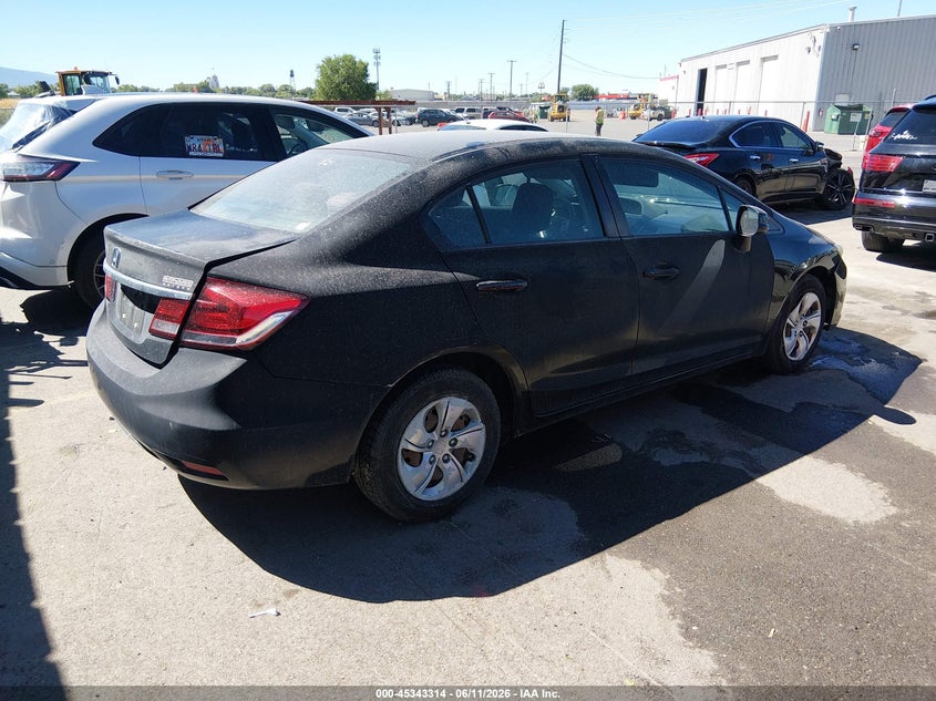 2013 HONDA CIVIC auction photo 4