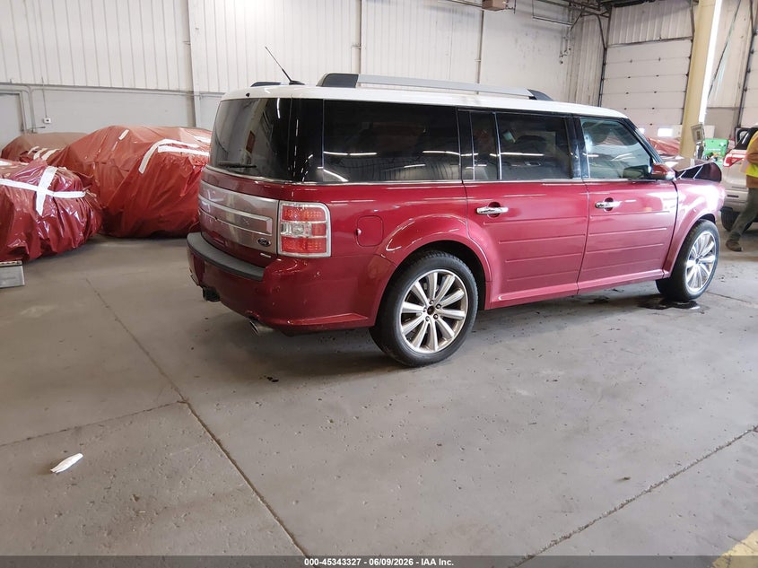 Vin: 2fmhk6dt9hba10049, lot: 45841263, ford flex limited 20174