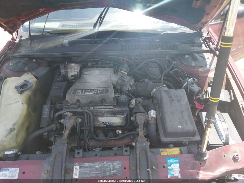 1992 Oldsmobile Cutlass Supreme S VIN: 1G3WH54T4ND322659 Lot: 45343353