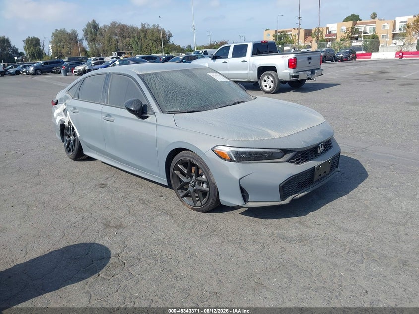 Vin: 2hgfe2f51th511714, lot: 45841307, honda civic sport 20261