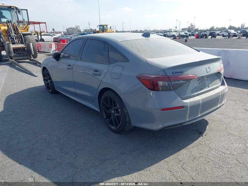 Vin: 2hgfe2f51th511714, lot: 45841307, honda civic sport 20263