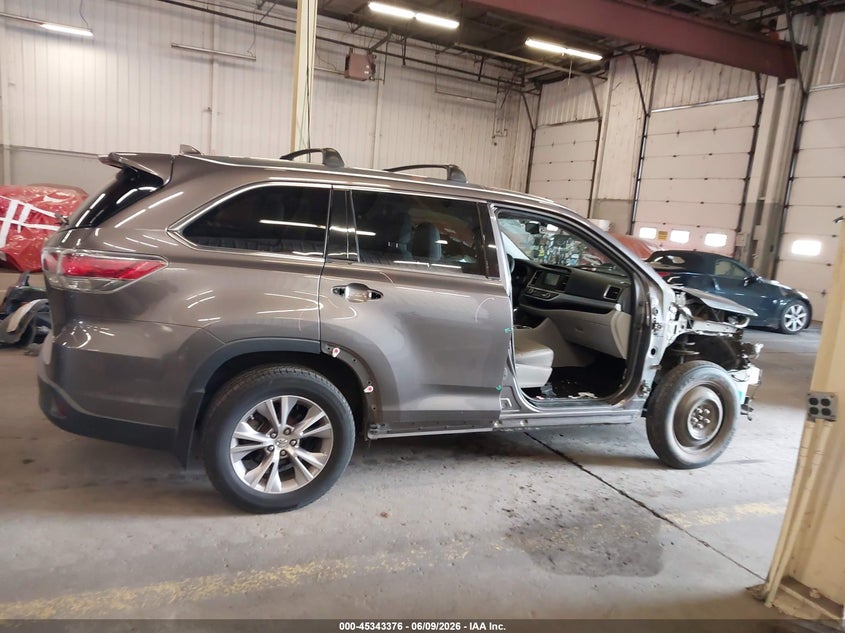 2015 TOYOTA HIGHLANDER SPORT UTILITY VEHICLE 3.5L V-6 DOHC, VVT, 270HP