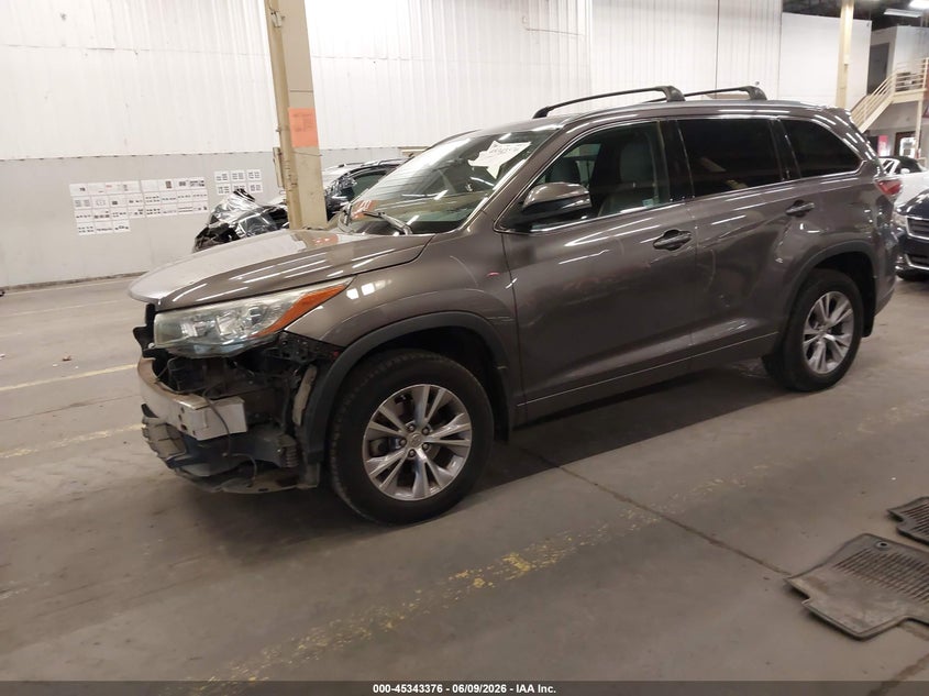 2015 TOYOTA HIGHLANDER SPORT UTILITY VEHICLE 3.5L V-6 DOHC, VVT, 270HP