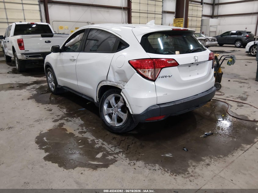 2016 HONDA HR-V auction photo 3