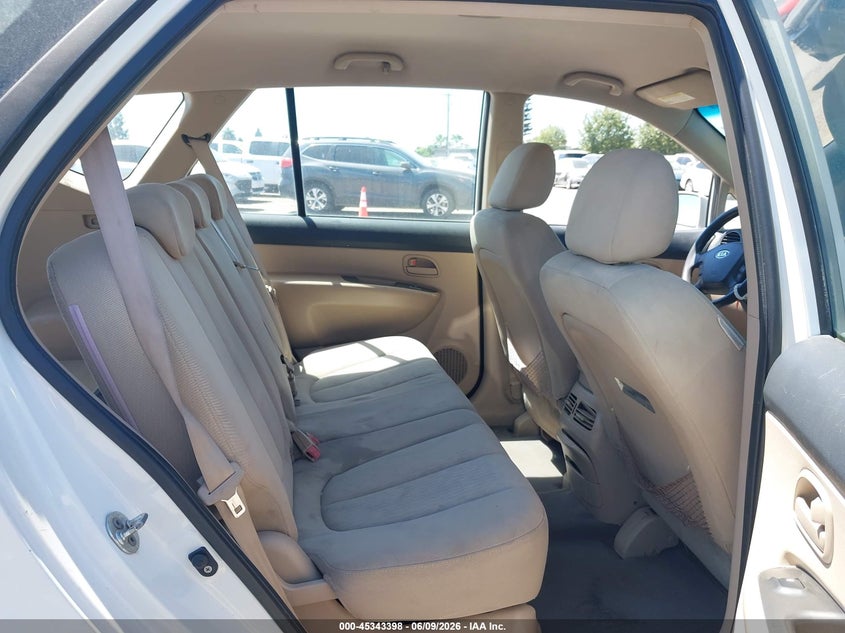 2008 Kia Rondo Lx V6 VIN: KNAFG526887125848 Lot: 45343398