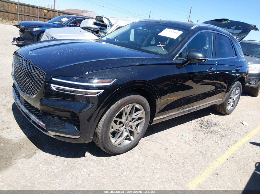Vin: kmumadtb0su177725, lot: 45841340, genesis gv70 2.5t awd 20252